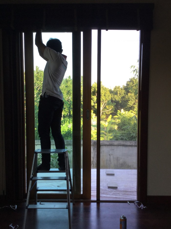 SBHomedesign มุ้งลวดพับจีบเชียงรายคุณภาพดี