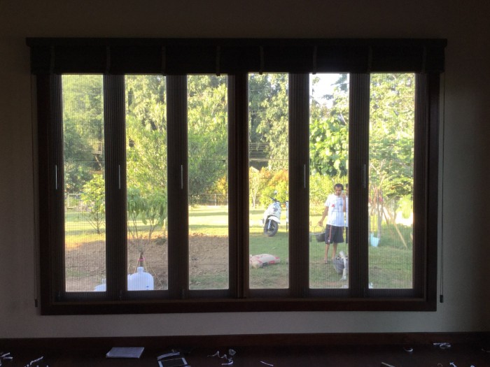 SBHomedesign มุ้งลวดพับจีบเชียงรายคุณภาพดี