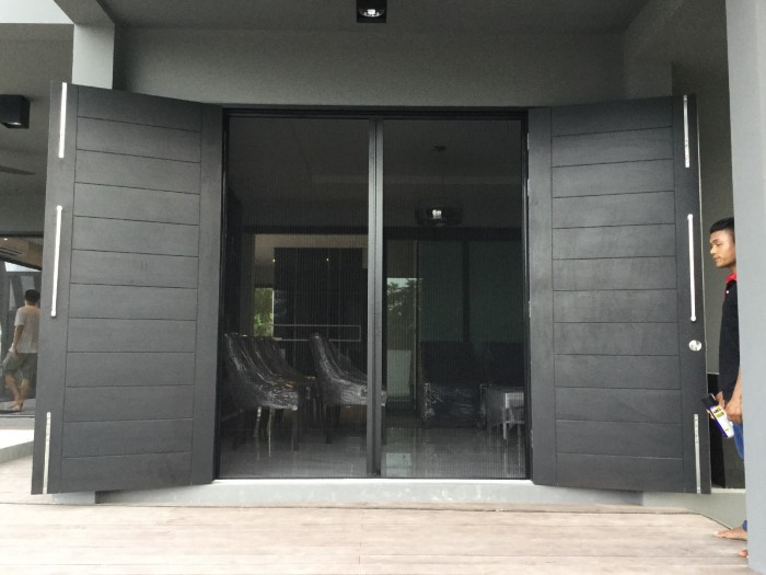 SBHomedesign มุ้งลวดพับจีบสุพรรณบุรีงานคุณภาพดี